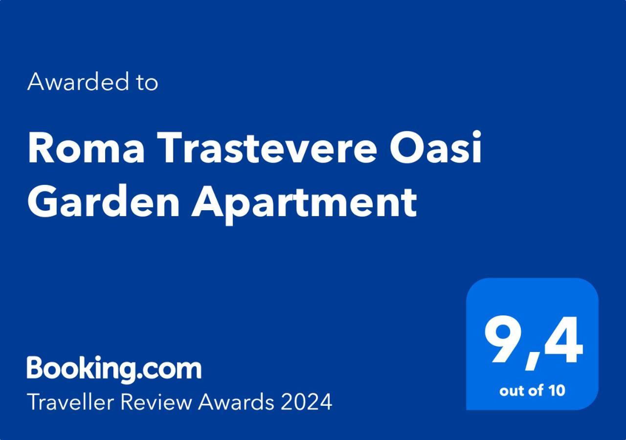 Trastevere Oasi Garden Apartment - Roma Dış mekan fotoğraf